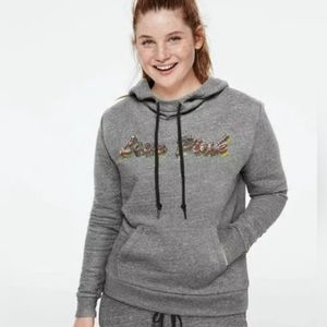 Pink Victoria secret Bling Sherpa Pullover